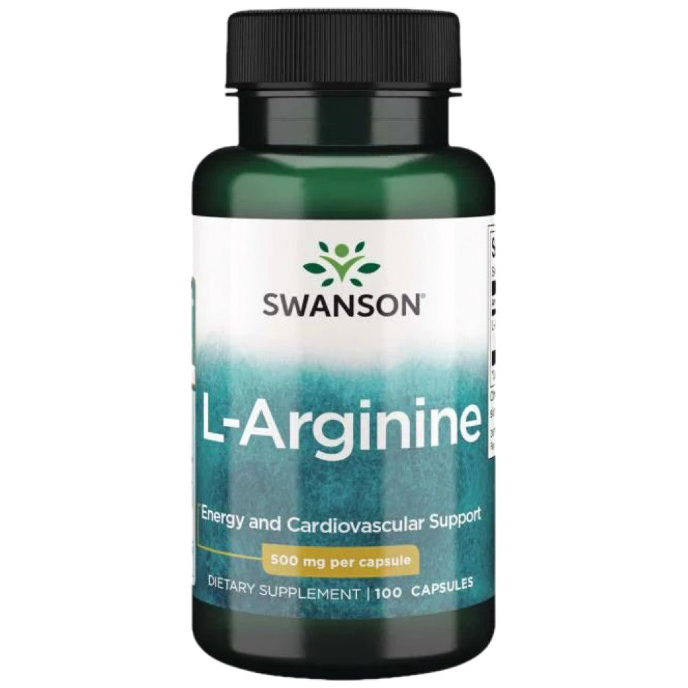 SWANSON L-Arginine 500 mg - L-Аргинин 500 mg