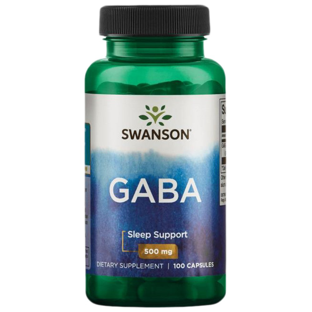 SWANSON GABA 500 mg - ГАБА 500 mg
