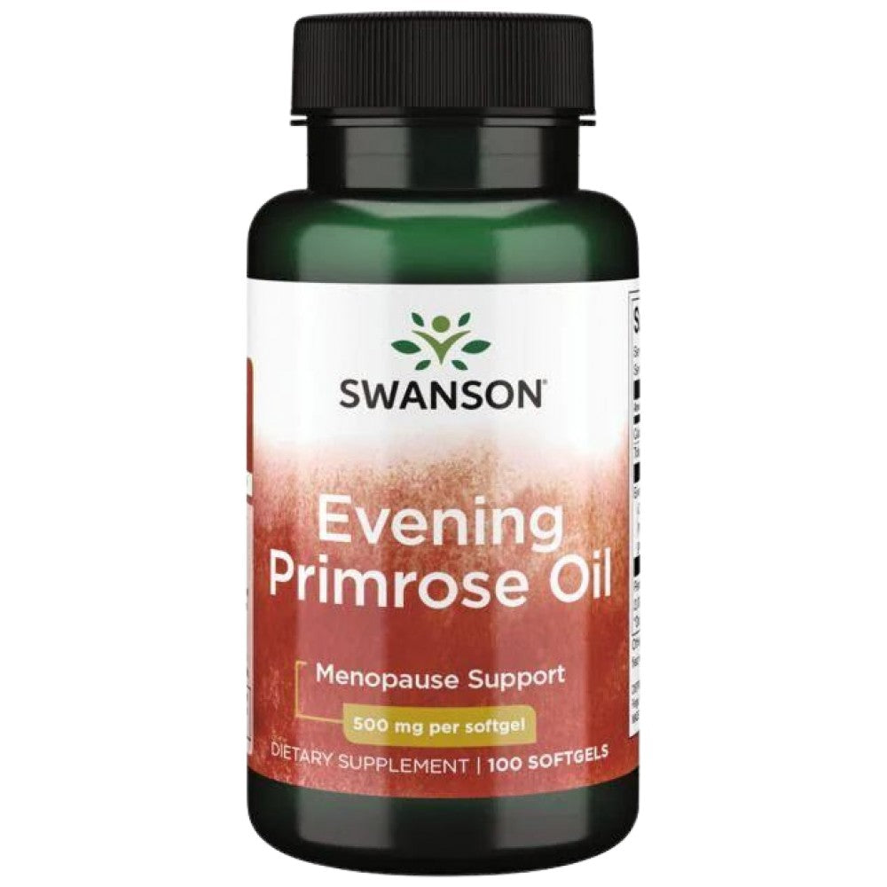SWANSON Evening Primrose Oil 500 mg - Масло от вечерна иглика 500 mg