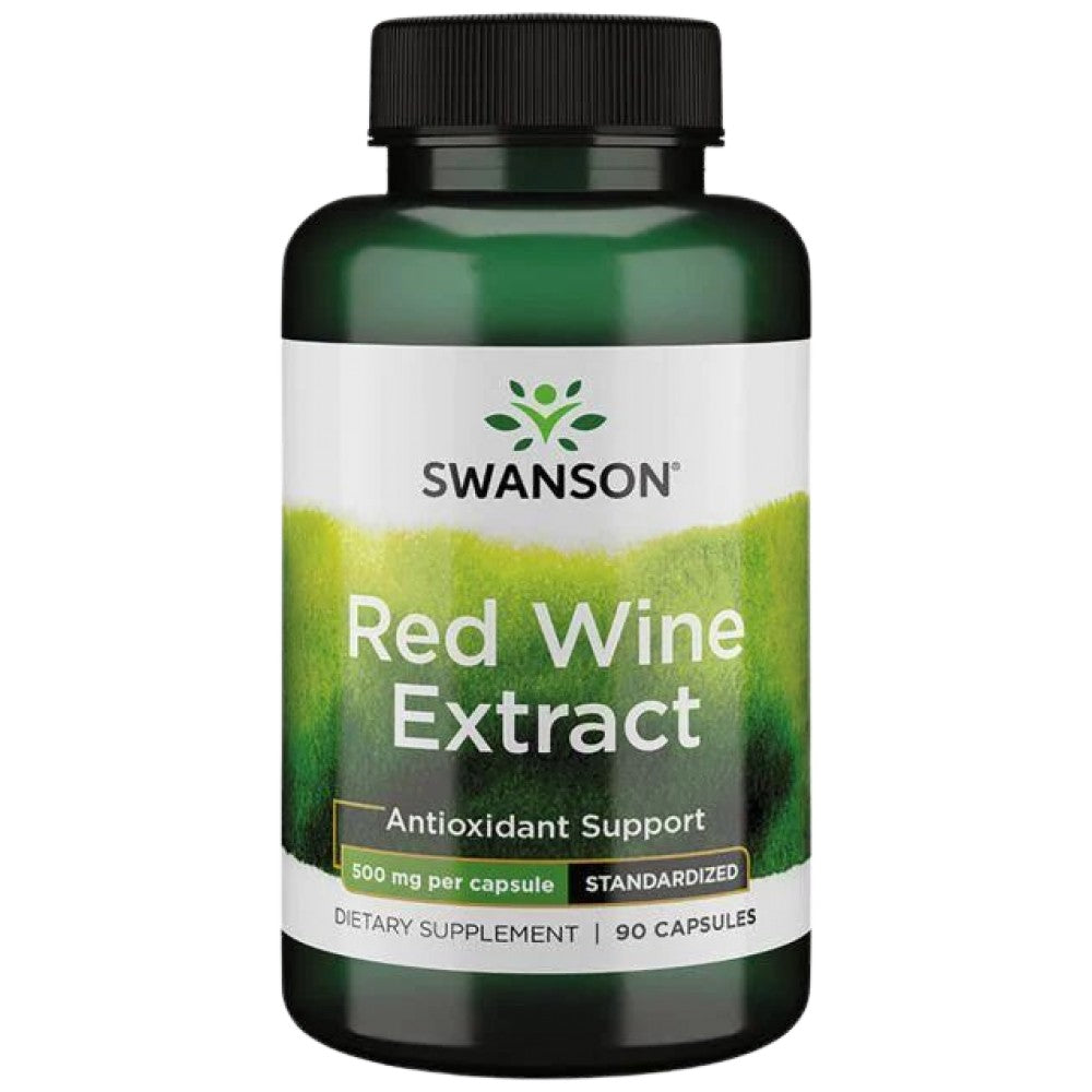 SWANSON Red Wine Extract 500 mg - Екстракт от червено вино 500 mg