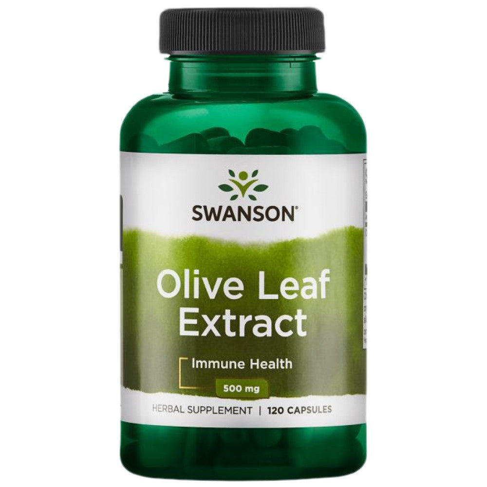 SWANSON Olive Leaf Extract 500 mg - Маслинови листа екстракт 500 mg