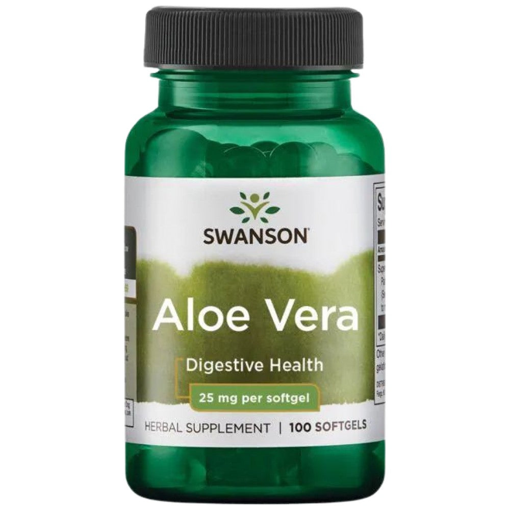 SWANSON Aloe Vera 25 mg - Алое вера 25 mg