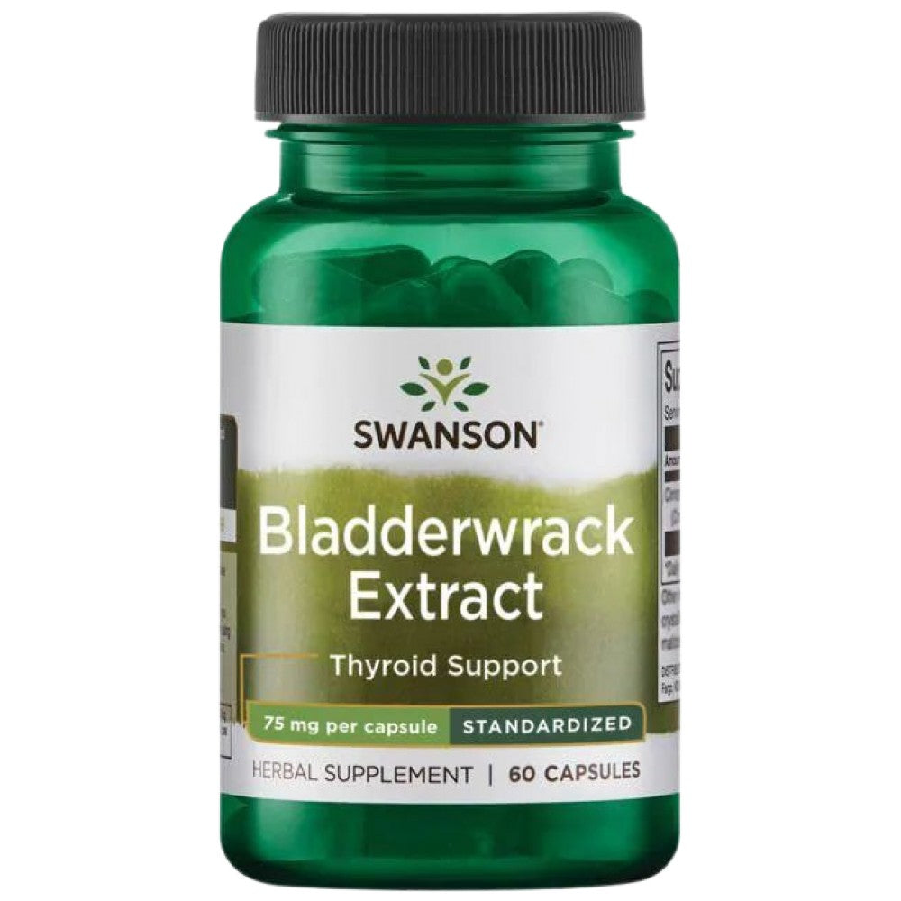 SWANSON Bladderwrack Leaves 75 mg - Балонесто водорасло листа 75 mg