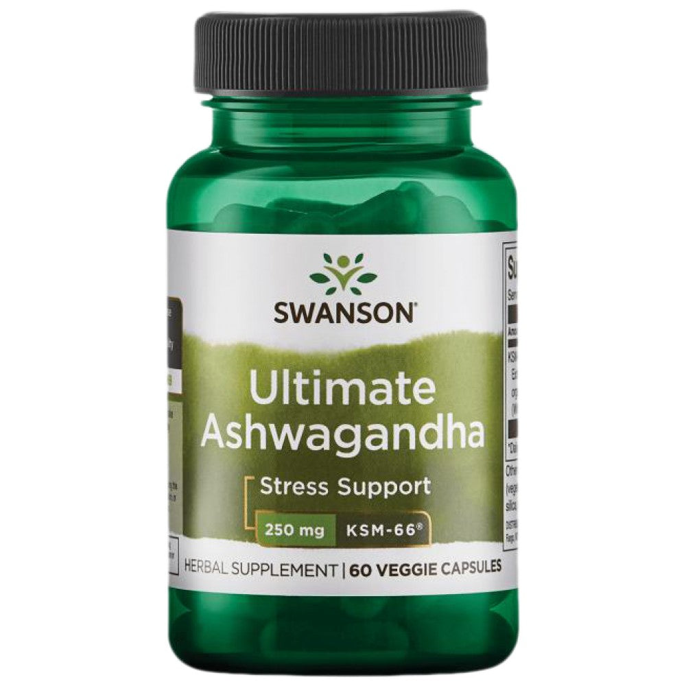 SWANSON Ultimate Ashwagandha 250 mg KSM-66 - Ашваганда KSM-66 250 mg