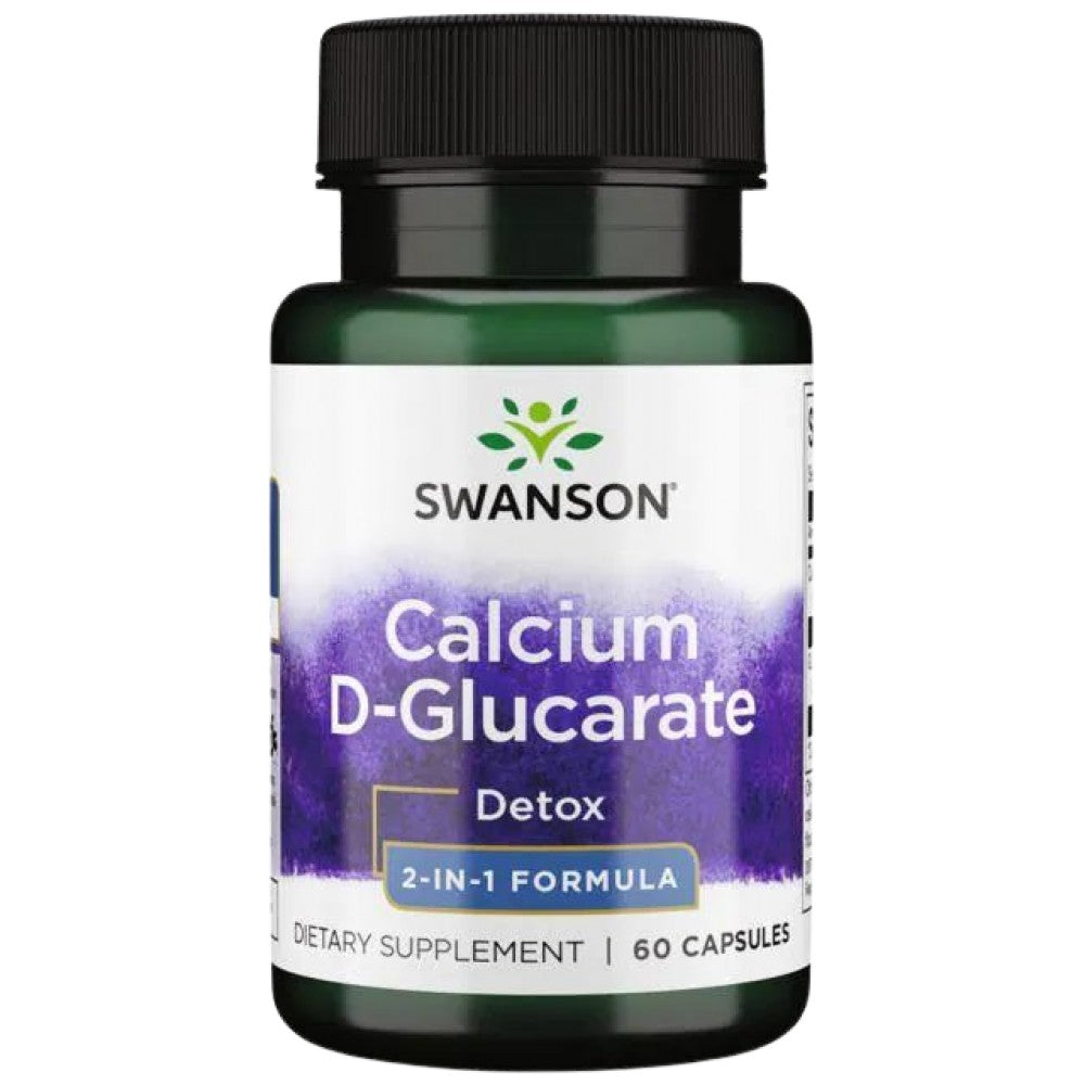 SWANSON Calcium D-Glucarate 250 mg - Калциев D-глюкарат за детокс на хормони