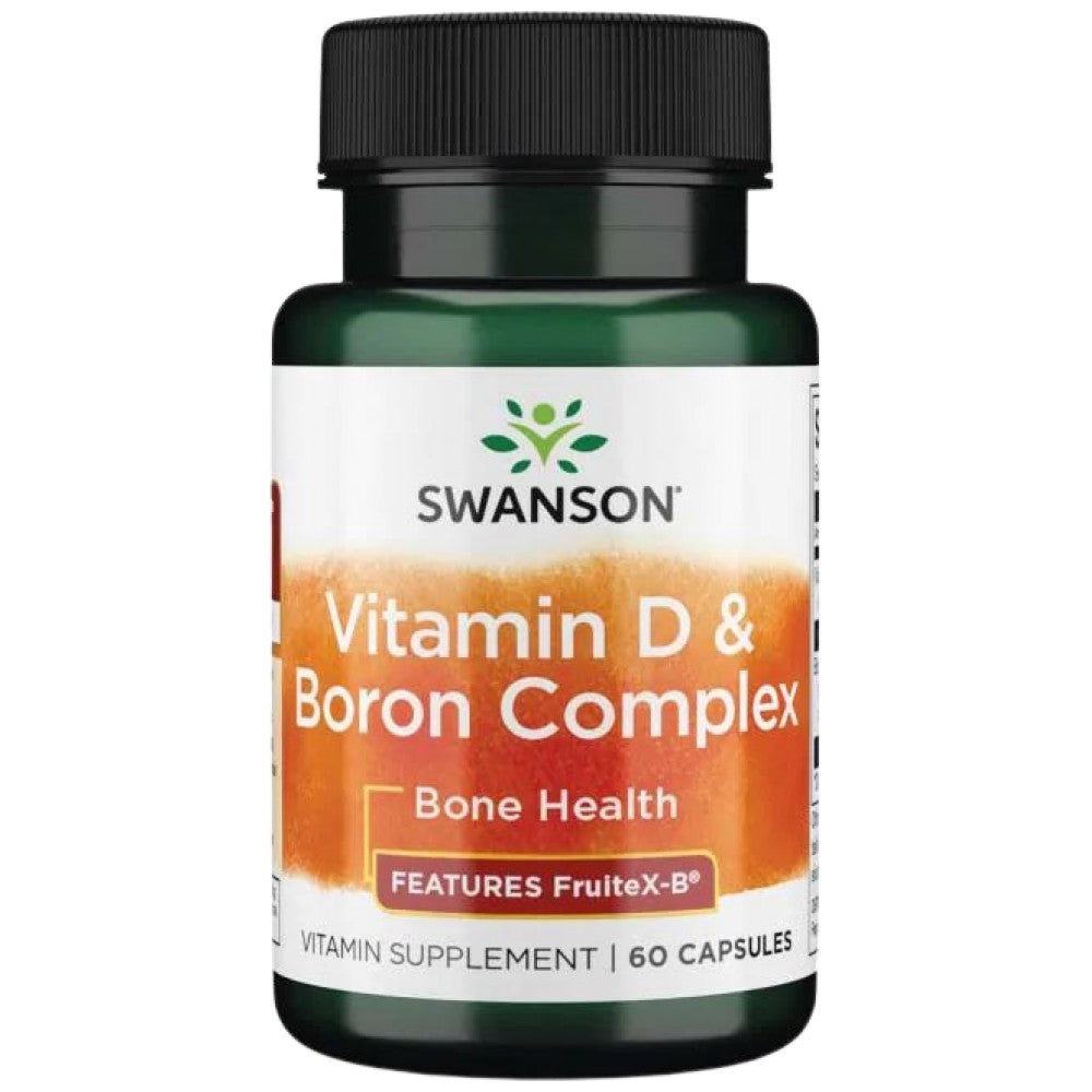 SWANSON Vitamin D and Boron - Витамин Д с Бор