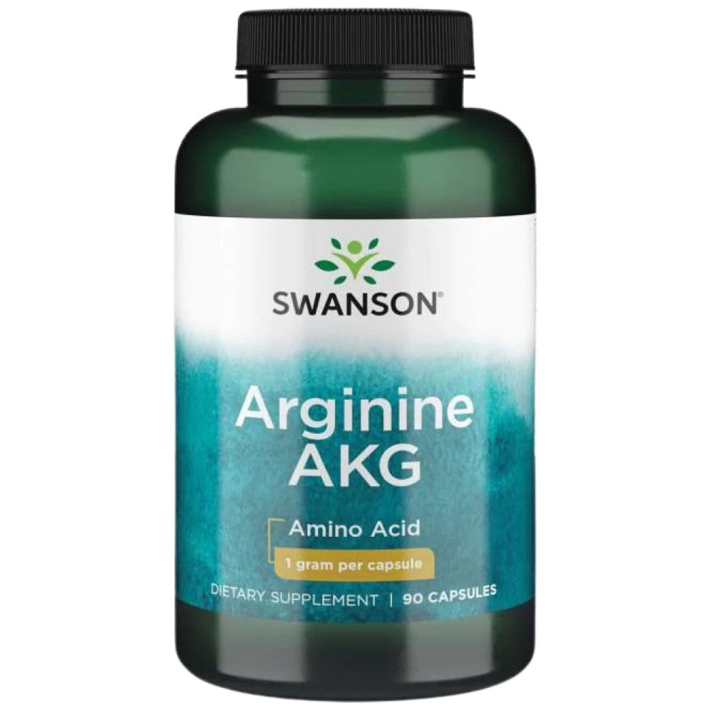 SWANSON Maximum Strength Arginine AKG AAKG Nitric Oxide Enhancer 1000 mg - Аргинин AKG 1000 mg