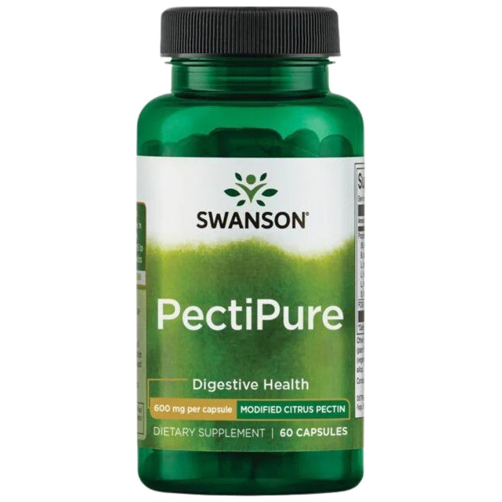 SWANSON PectiPure Modified Citrus Pectin 600 mg - Модифициран цитрусов пектин 600 mg