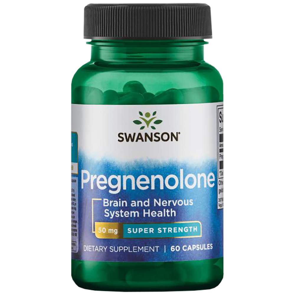 SWANSON Pregnenolone 50 mg - Прегненолон 50 mg