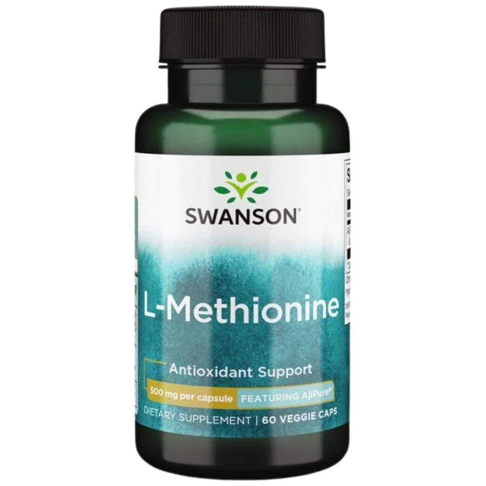 SWANSON AjiPure L-Methionine 500 mg - L-Метионин AjiPure