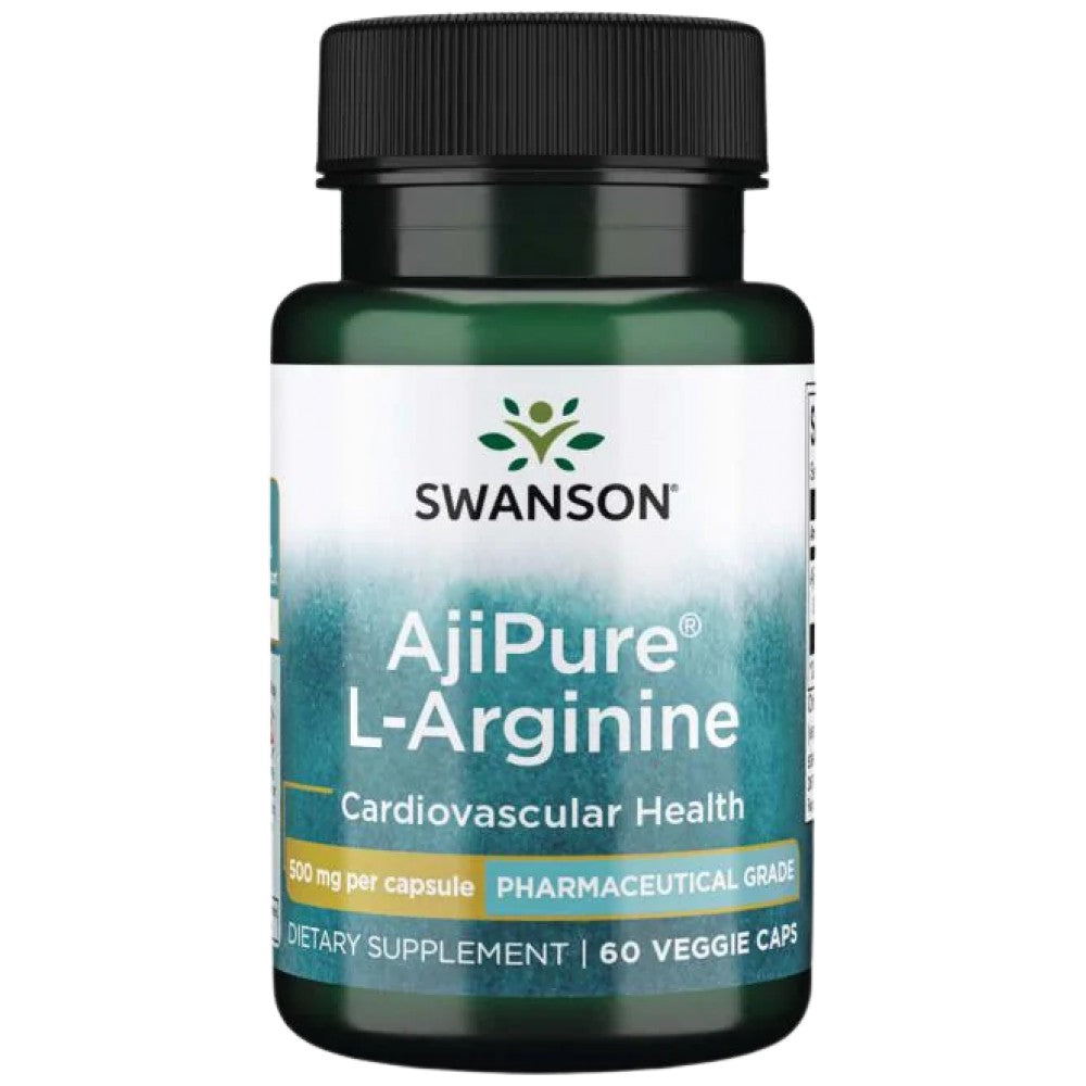 SWANSON AjiPure L-Arginine 500 mg - L-Аргинин 500 mg