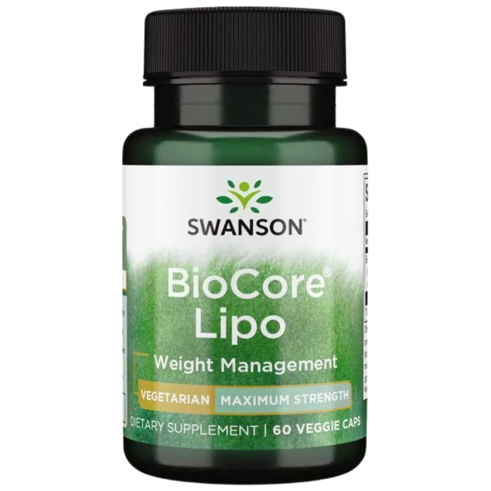 SWANSON Maximum Strength BioCore Lipo - Ензими за мазнини