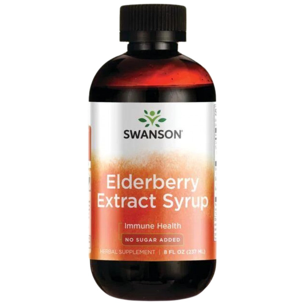 SWANSON 100% Natural Elderberry Extract Syrup - Сироп от черен бъз
