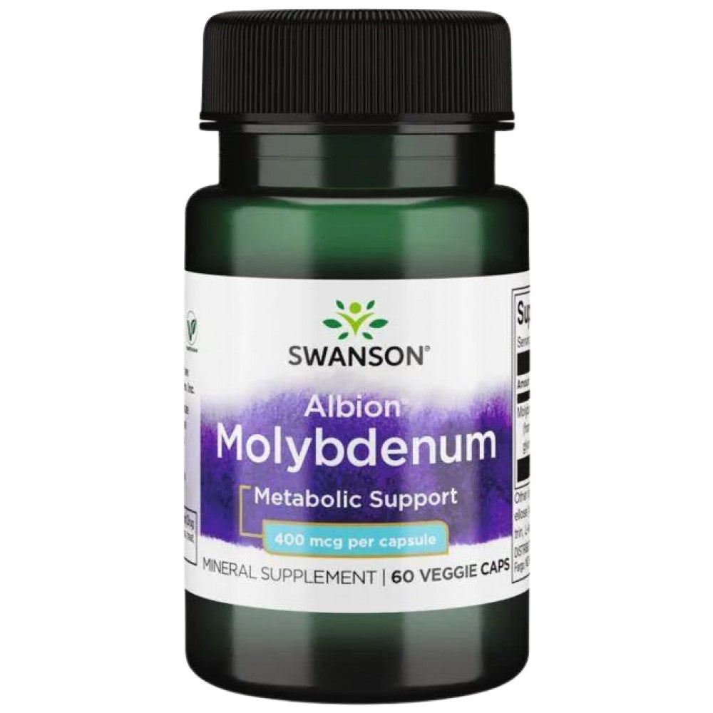 SWANSON Albion Chelated Molybdenum 400 mcg - Хелатен молибден 400 mcg