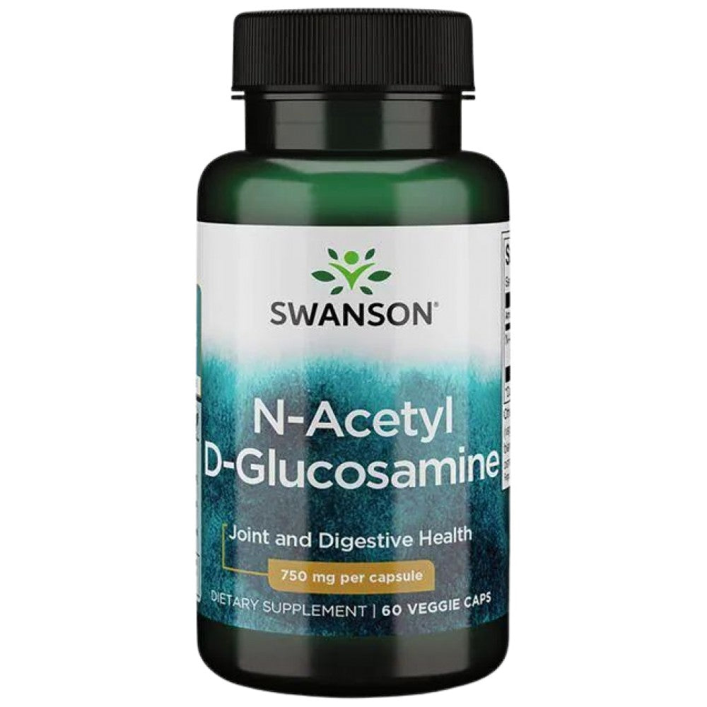 SWANSON N-Acetyl D-Glucosamine 750 mg - N-Ацетил глюкозамин 750 mg