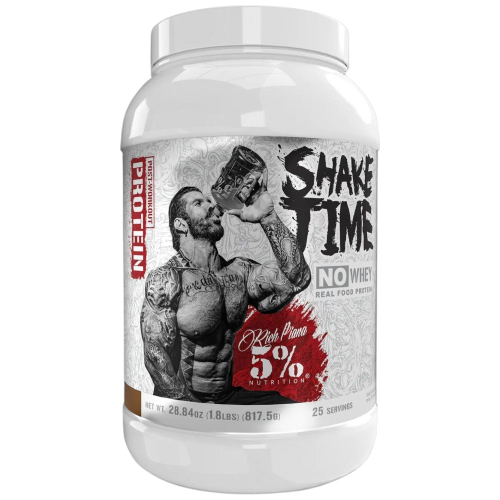 Rich Piana 5% Nutrition Shake Time No Whey Real Food - Заместител на хранене от истинска храна