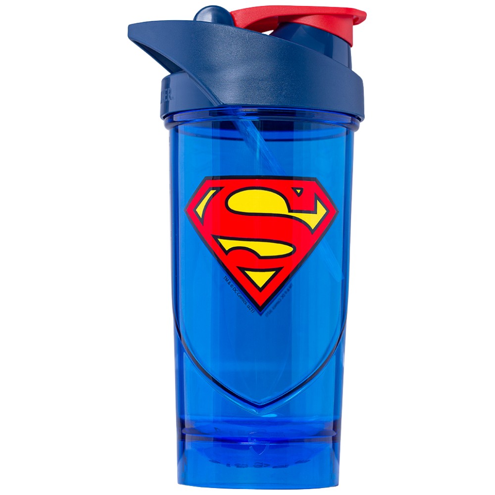 Shieldmixer Hero Pro Shaker Superman Classic Blue - Спортен шейкър Superman