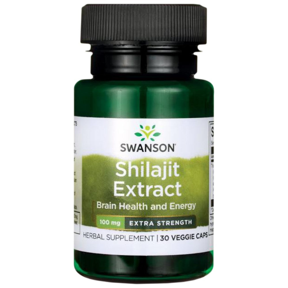 SWANSON Super Strong Shilajit Extract 100 mg - Шилажит екстракт 100 mg