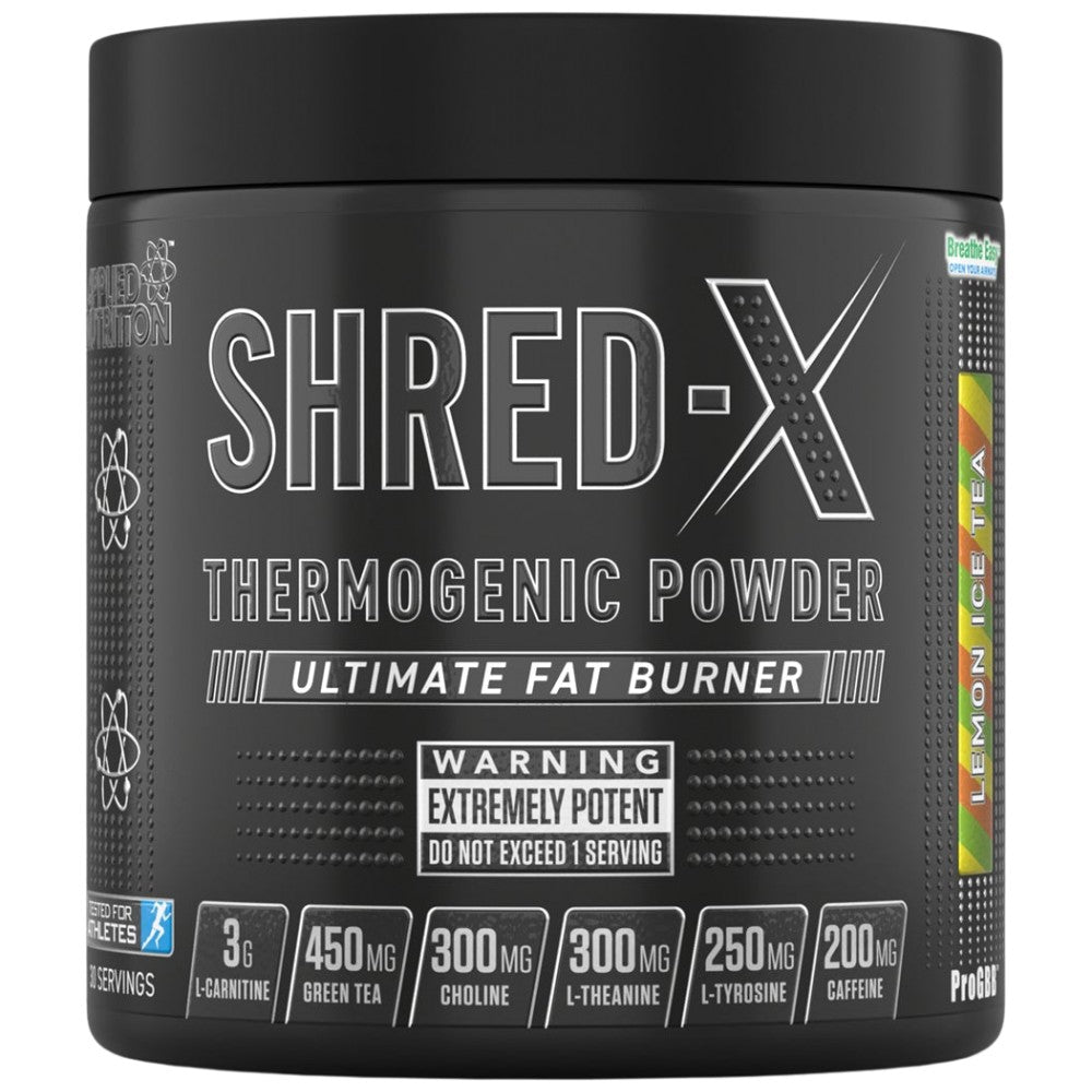 Applied Nutrition Shred-X Thermogenic Powder - Термогенен фетбърнър на прах