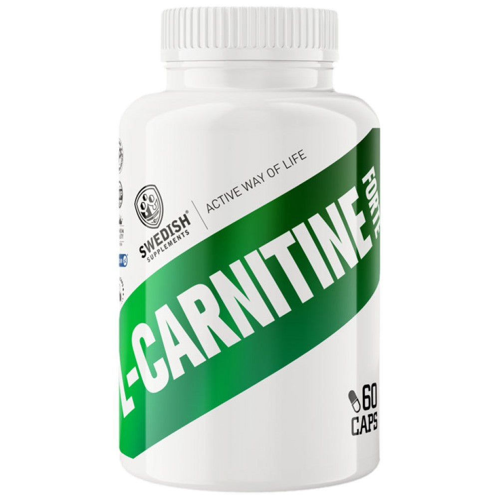 SWEDISH Supplements L-Carnitine Forte Carnipure + Acetyl - L-Карнитин Carnipure® с Ацетил