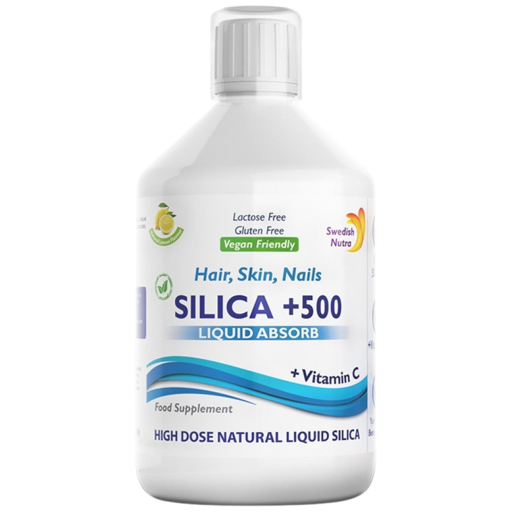 Swedish Nutra Natural Silica+ with Vitamin C - Силиций с Витамин C