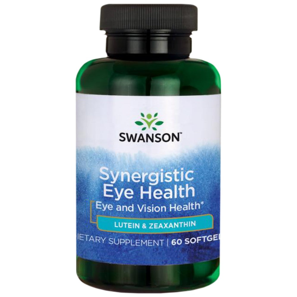 SWANSON Synergistic Eye Health Lutein & Zeaxanthin 22 mg - Лутеин и зеаксантин за очи