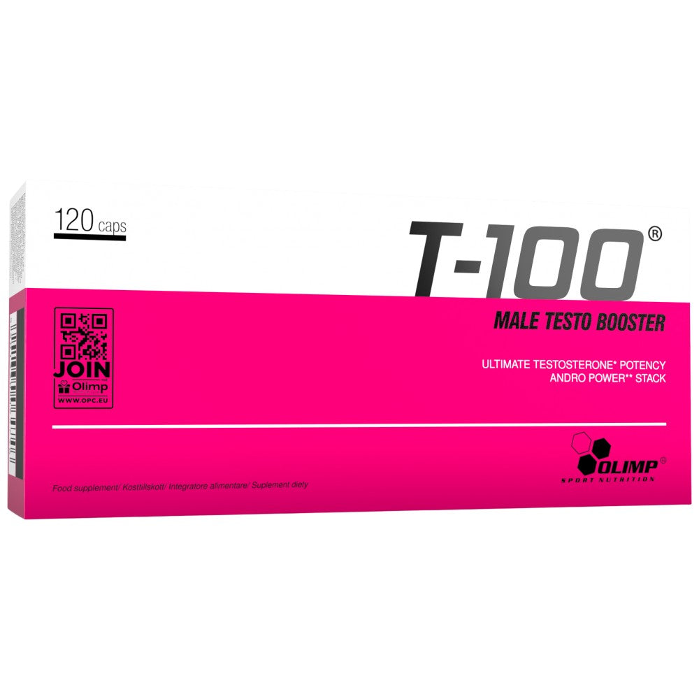 Olimp Sport Nutrition T-100 Male Testo Booster - Тестостеронов бустер