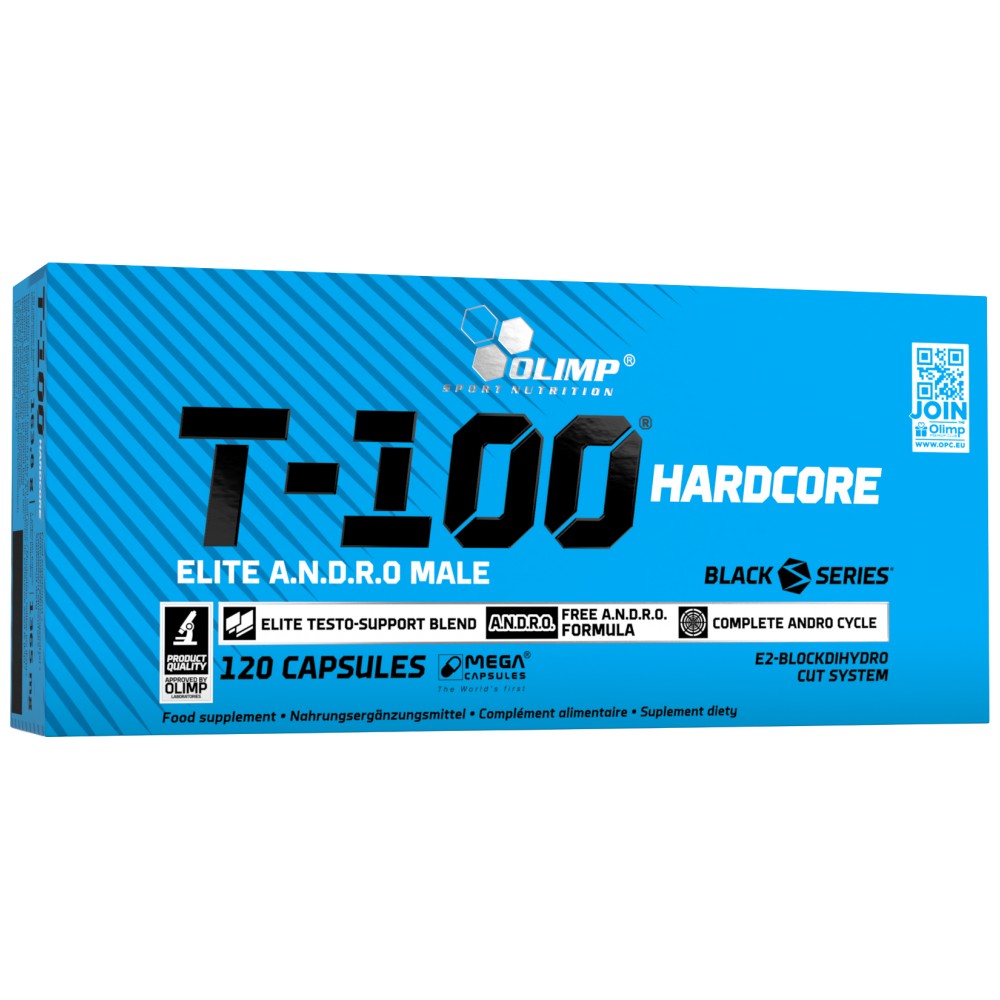 Olimp Sport Nutrition T-100 Hardcore Elite Andro - Тестостеронов бустер