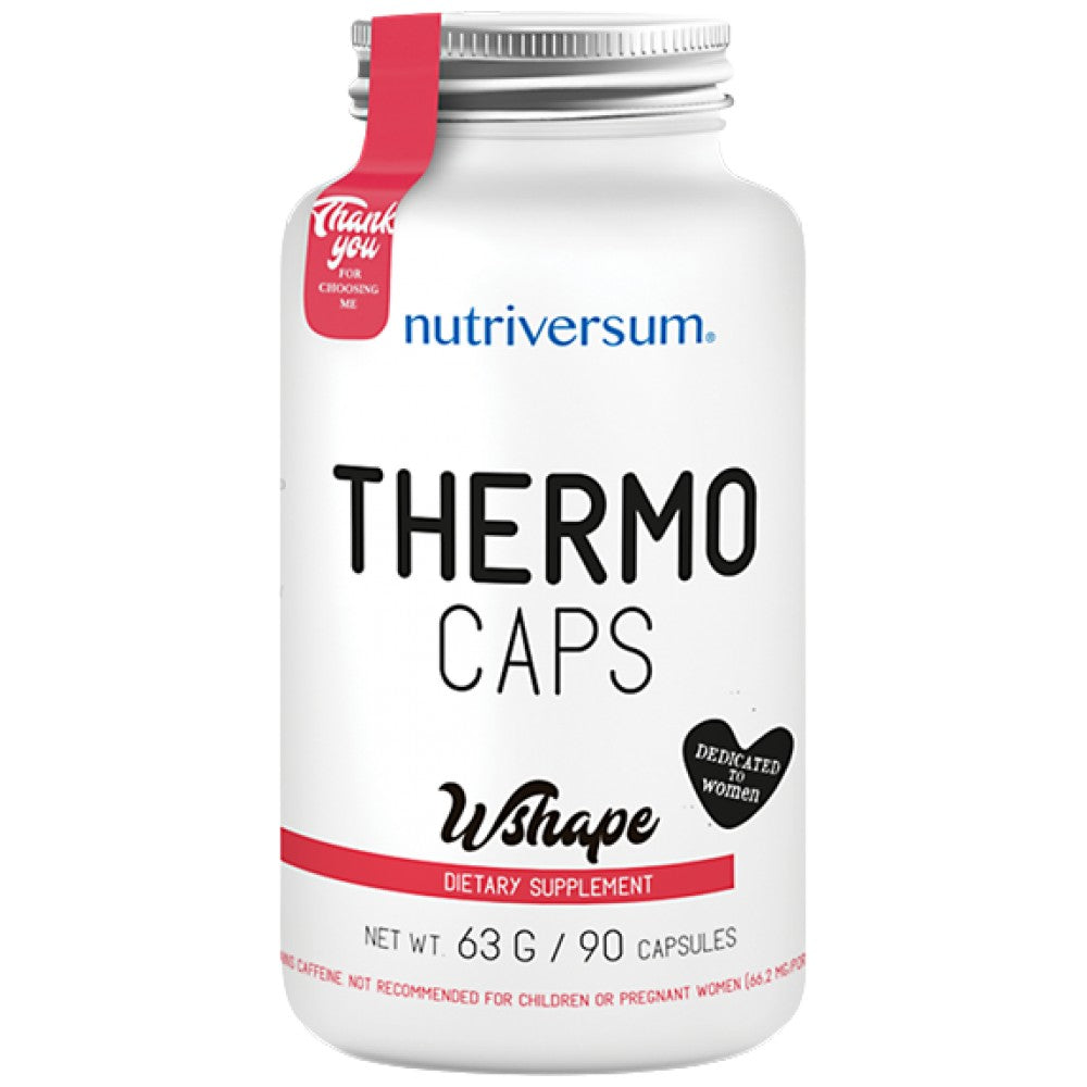 Nutriversum Thermo Caps Thermogenic Fat Burner for Women - Термогенен фетбърнър за жени
