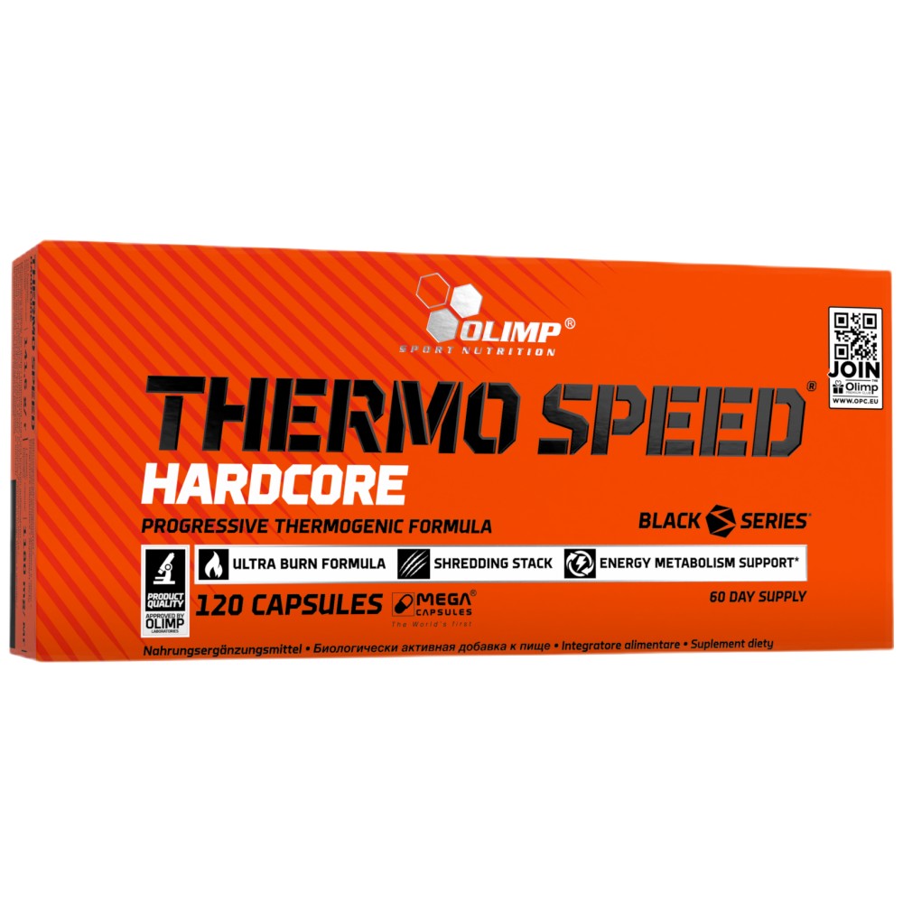 Olimp Sport Nutrition Thermo Speed Hardcore - Термогенен фетбърнър