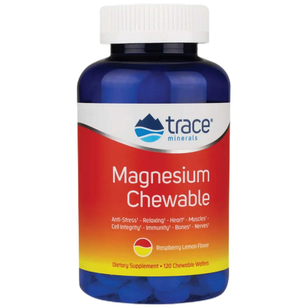 Trace Minerals Magnesium Chewable 84 mg - Магнезий за дъвчене 84 mg