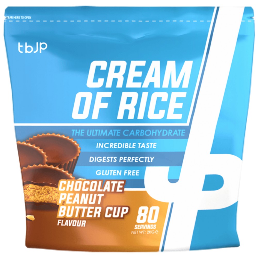 Trained by JP Cream of Rice Complex Carbohydrate - Оризов крем за закуска