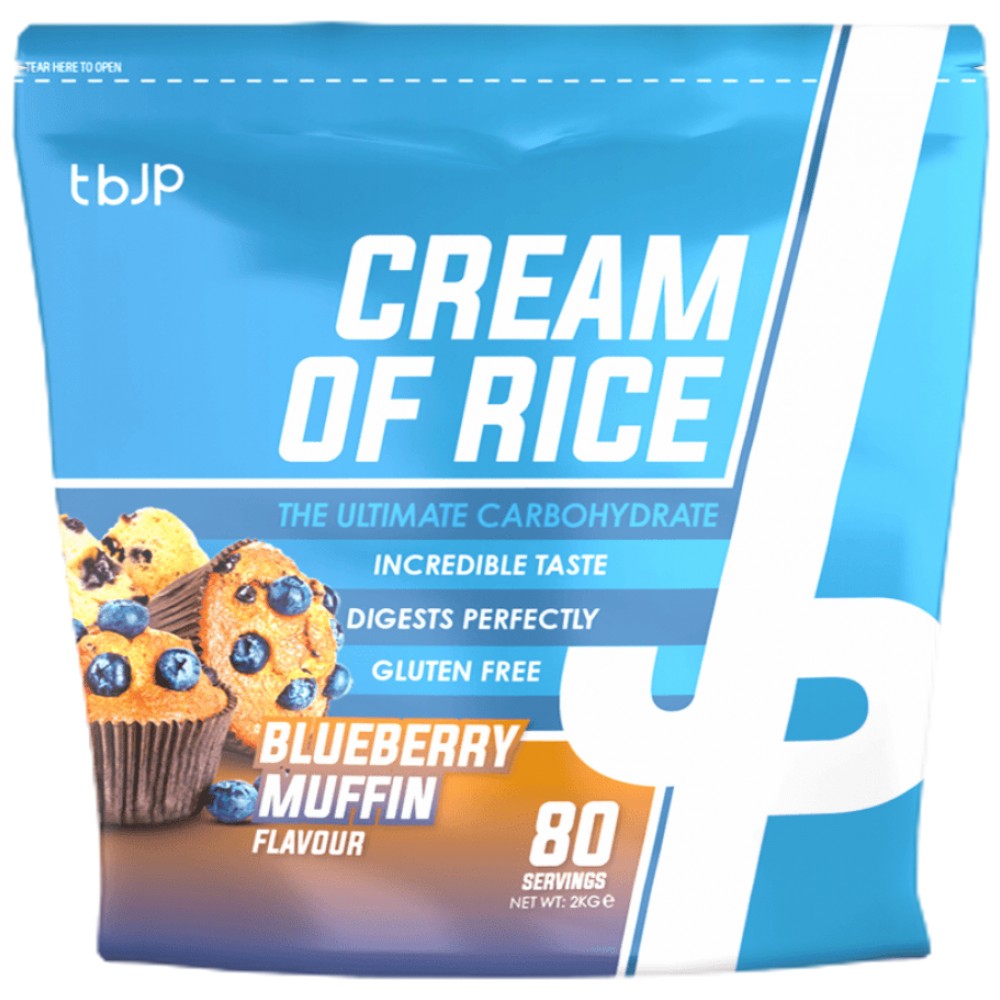 Trained by JP Cream of Rice Complex Carbohydrate - Оризов крем за закуска