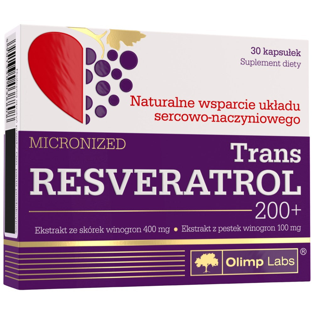 Olimp Sport Nutrition Trans Resveratrol 200+ - Транс-ресвератрол