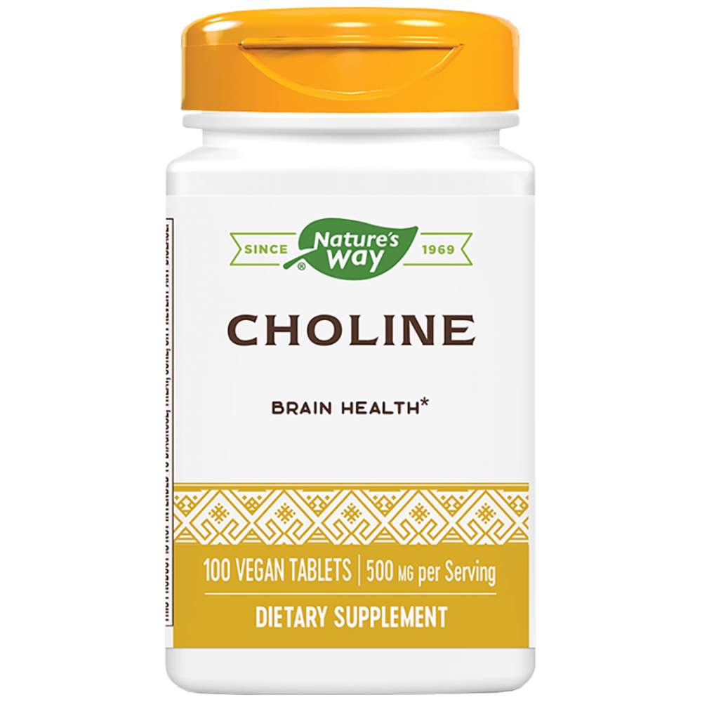 Nature’s Way Choline 500 mg - Холин 500 mg