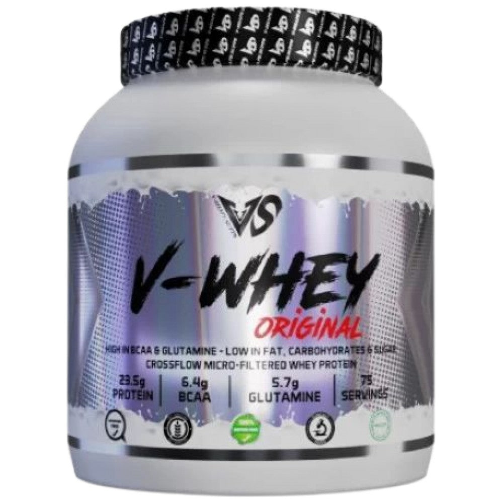 V-Shape Supplements V-Whey Original High in BCAA and Glutamine - Суроватъчен протеин с BCAA
