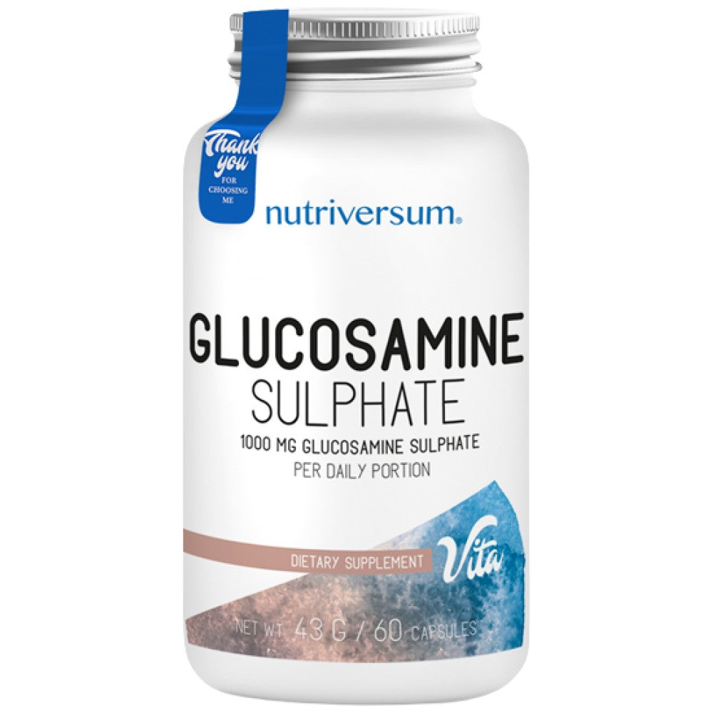 Nutriversum Glucosamine Sulphate 500 mg - Глюкозамин сулфат 500 mg