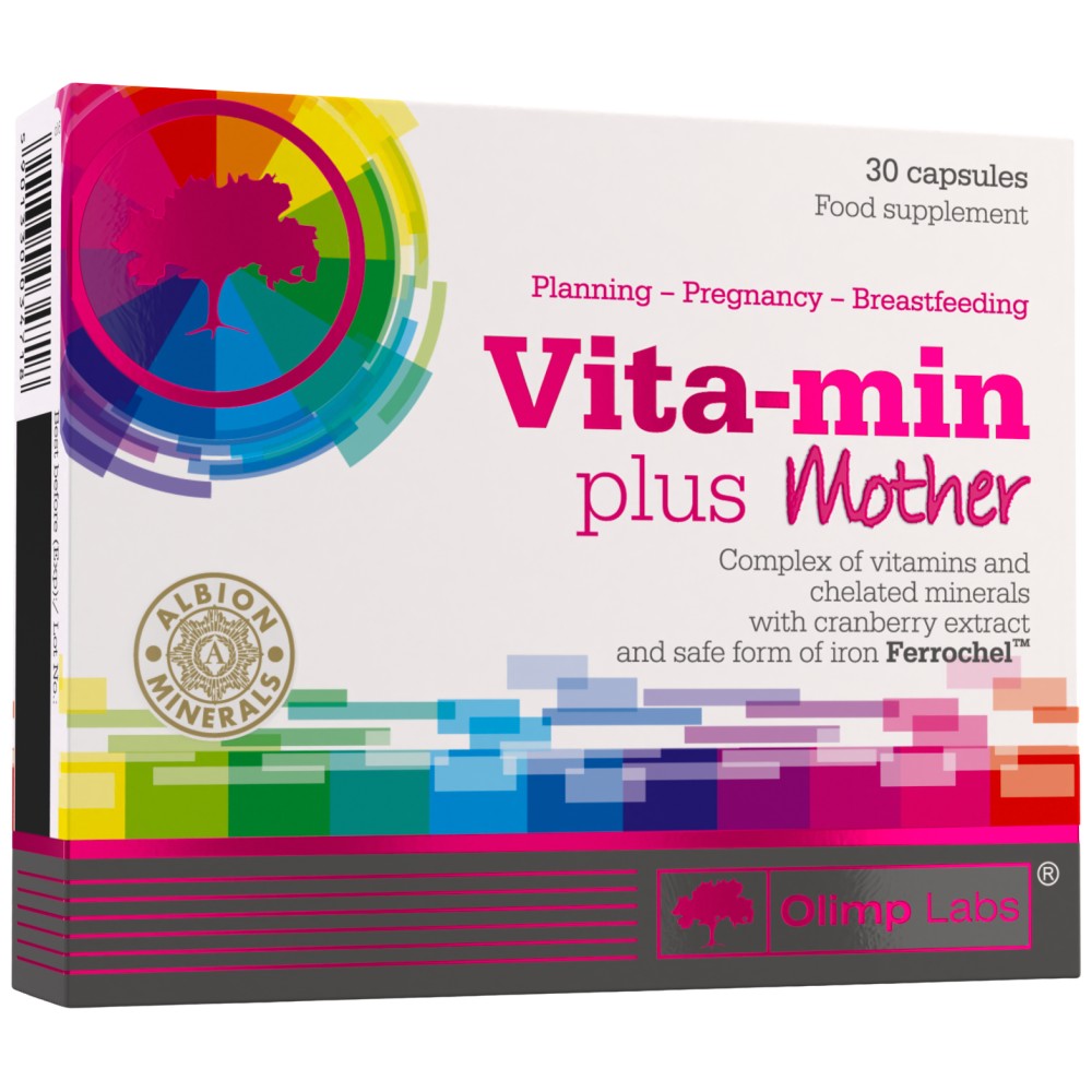 Olimp Sport Nutrition Vita-Min Plus Mother - Мултивитамини за бременни и кърмещи