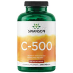 SWANSON Vitamin C with Rose Hips 500 mg - Витамин C с шипка 500 mg