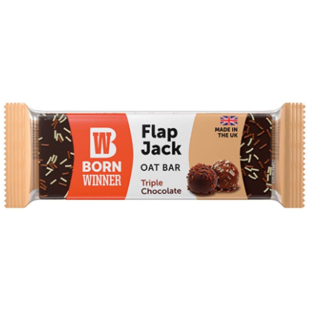 Born Winner Flap Jack Oat Bar with Topping - Овесен бар с топинг