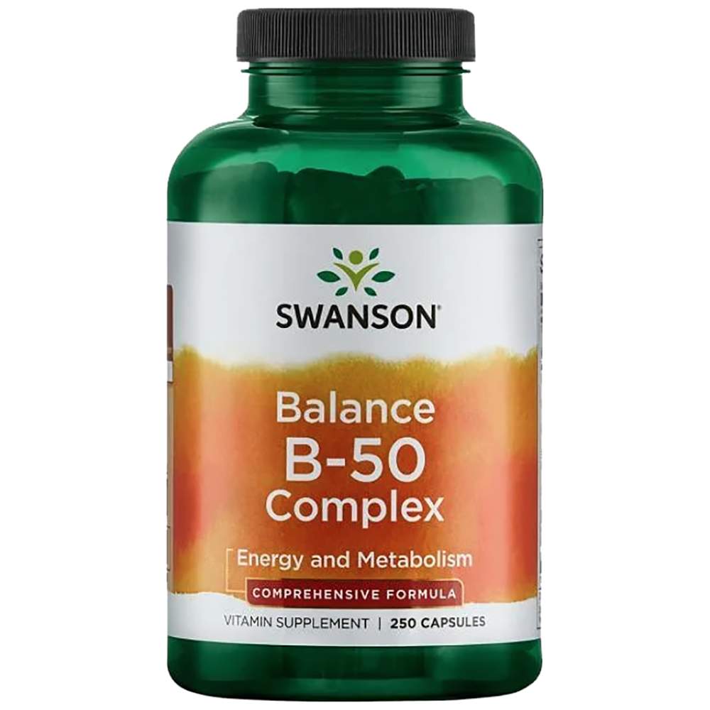 SWANSON Balance B-50 Complex - Витамин Б-50 комплекс