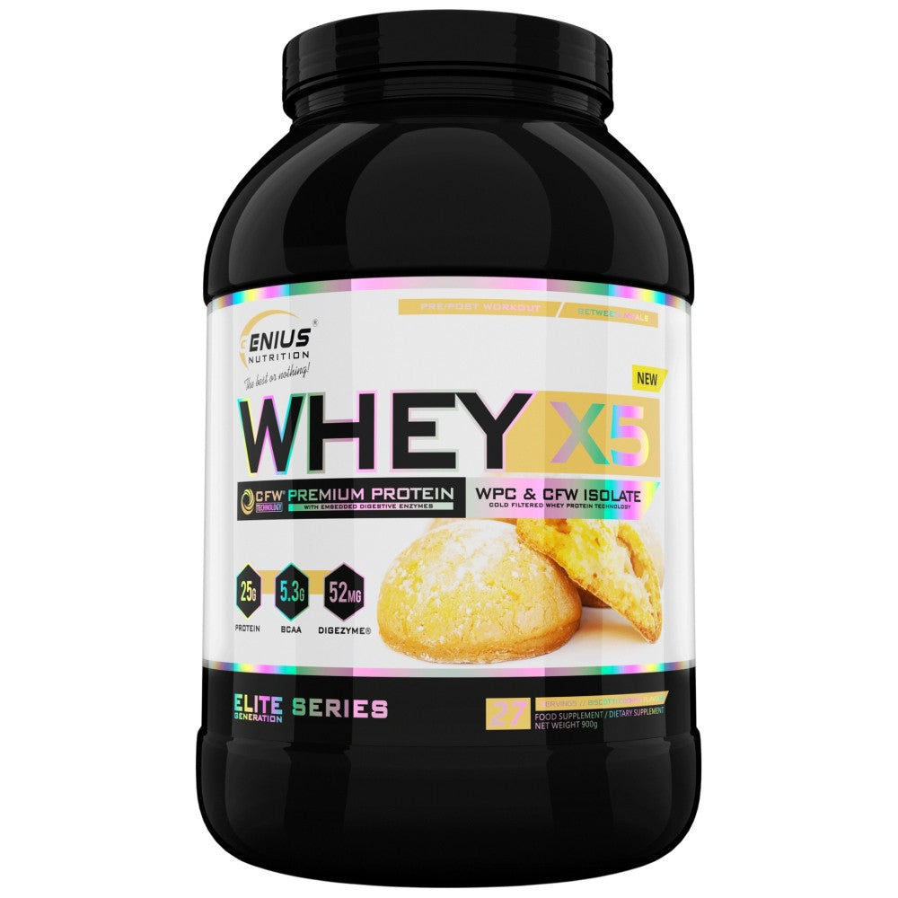 Genius Nutrition Whey-X5 - Суроватъчен протеин