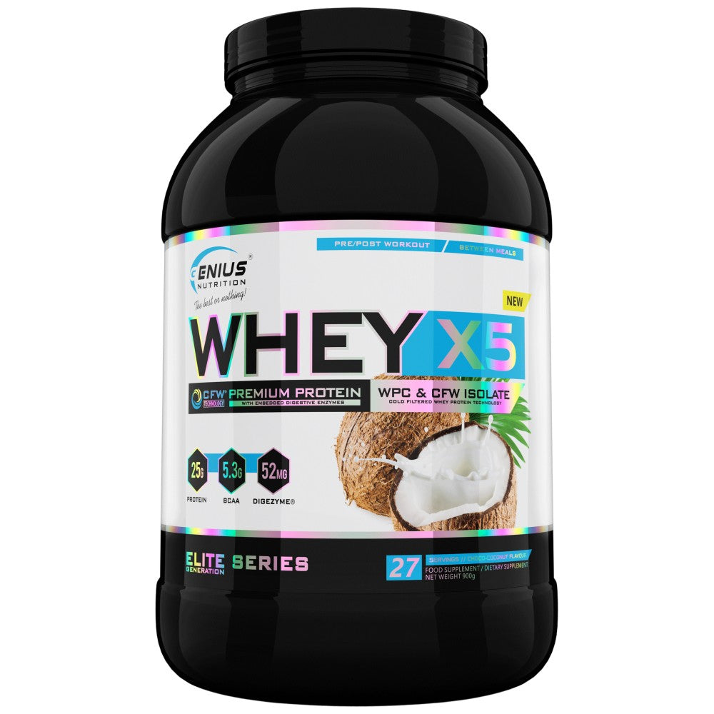 Genius Nutrition Whey-X5 - Суроватъчен протеин