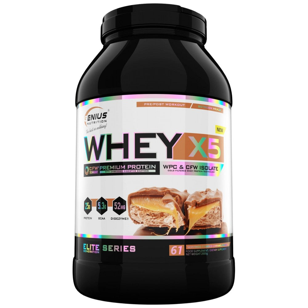 Genius Nutrition Whey-X5 - Суроватъчен протеин