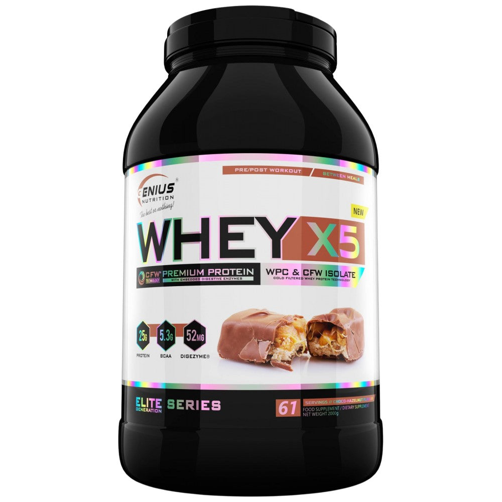 Genius Nutrition Whey-X5 - Суроватъчен протеин