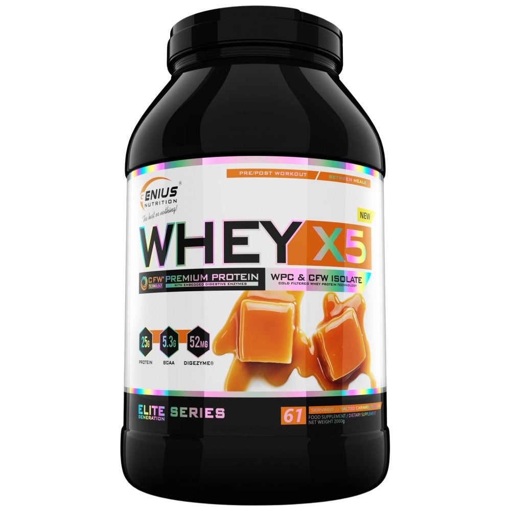 Genius Nutrition Whey-X5 - Суроватъчен протеин