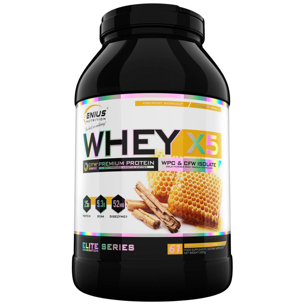 Genius Nutrition Whey-X5 - Суроватъчен протеин