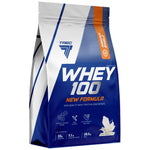 Trec Nutrition Whey 100 High Quality Whey Protein Concentrate with Immuno Shield - Суроватъчен протеин концентрат