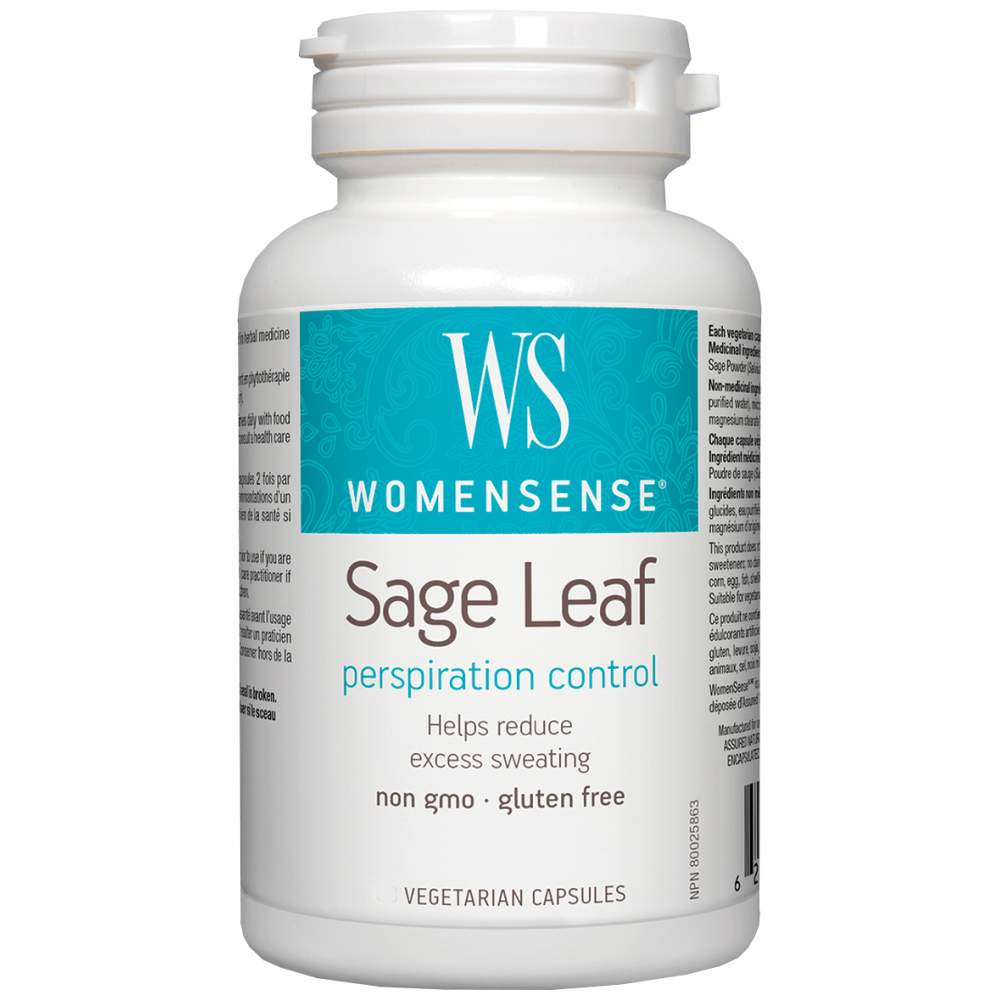 Natural Factors Sage Leaf 350 mg - Градински чай лист 350 mg