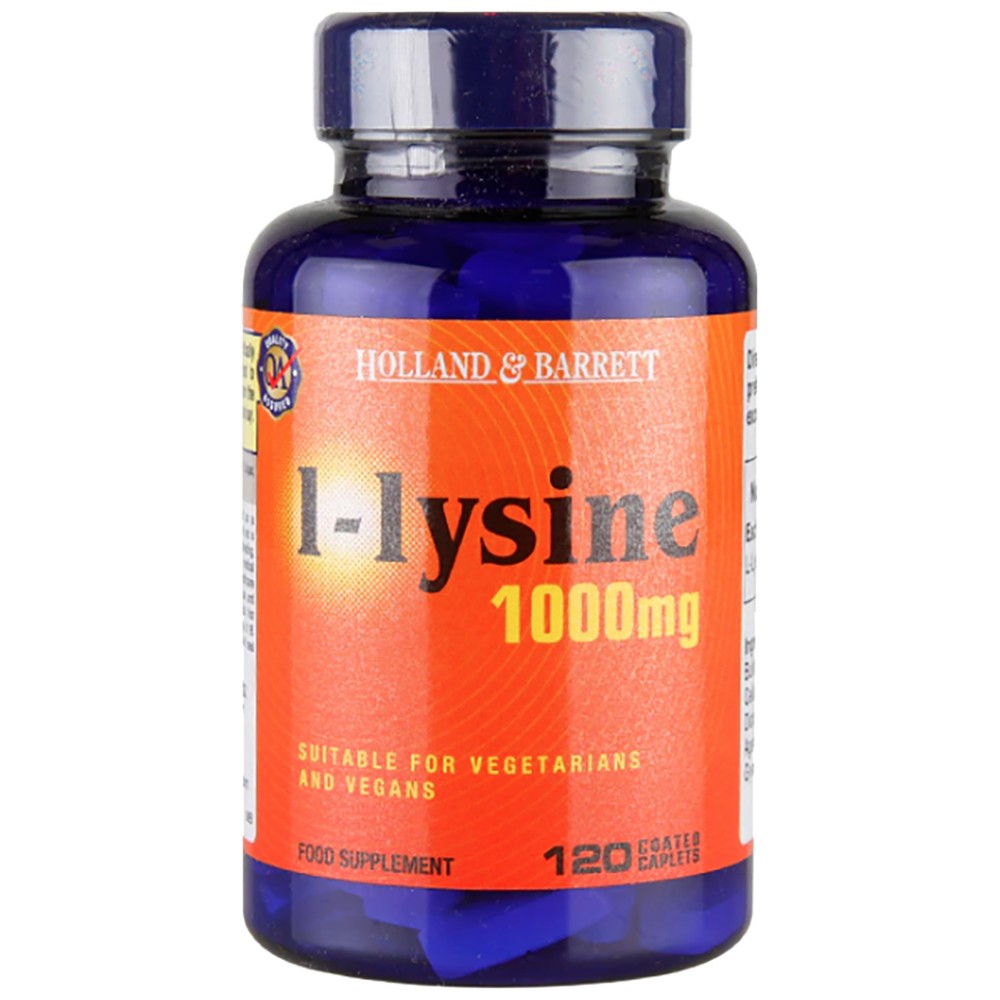 Holland And Barrett L-Lysine 1000 mg - L-Лизин 1000 mg